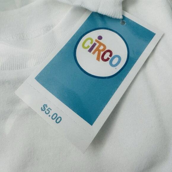 Lot Of 10 Circo Blanks Baby Long Sleeve White Tees Size 18 Mo NWT - Picture 5 of 7